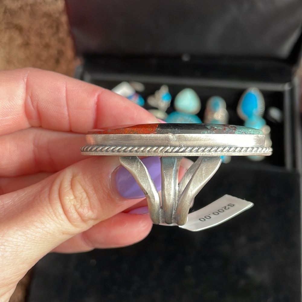 Sterling silver ring - Picture 4 of 4